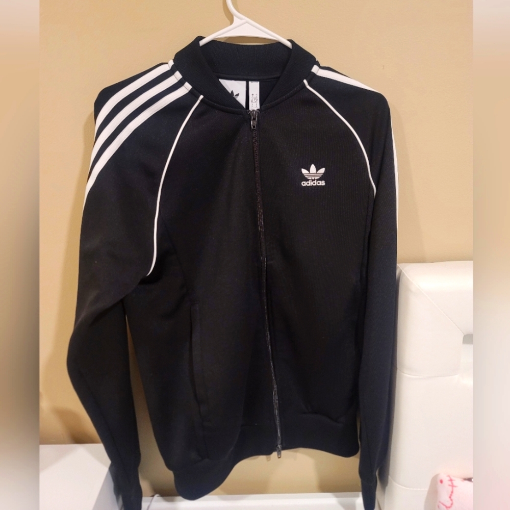 adidas track zip up